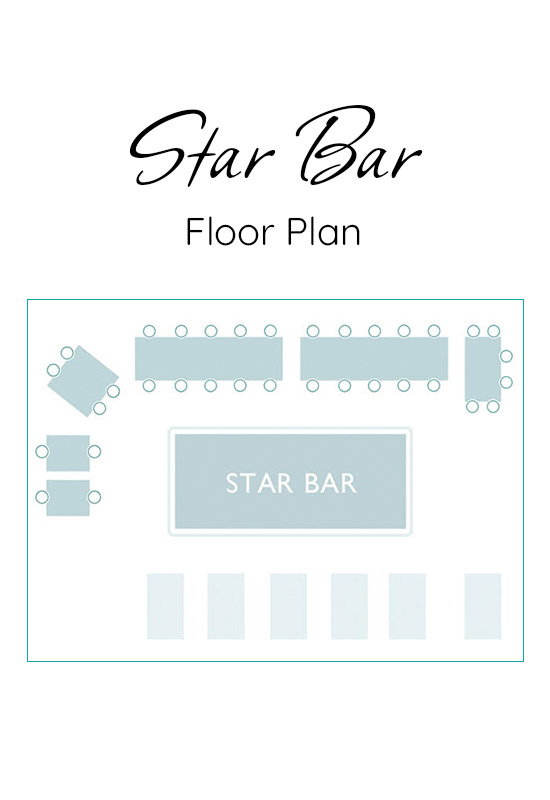 Star Bar floor plan